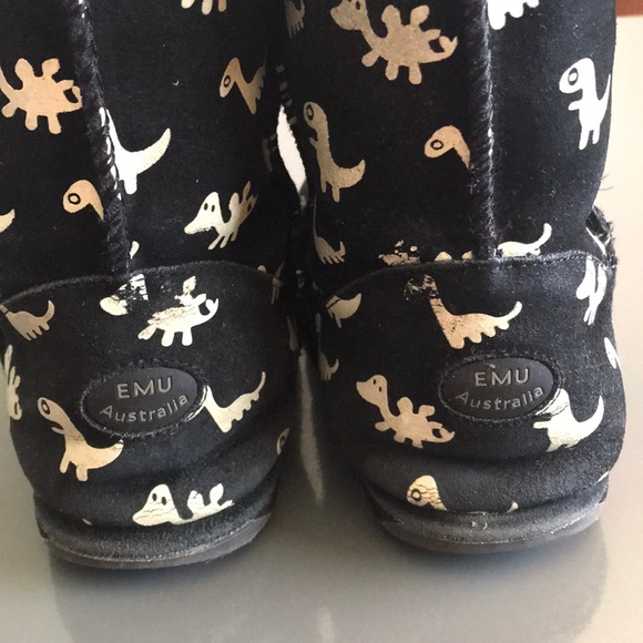 EMU GITD Dino Slipper Boots size 1 - Picture 4 of 13
